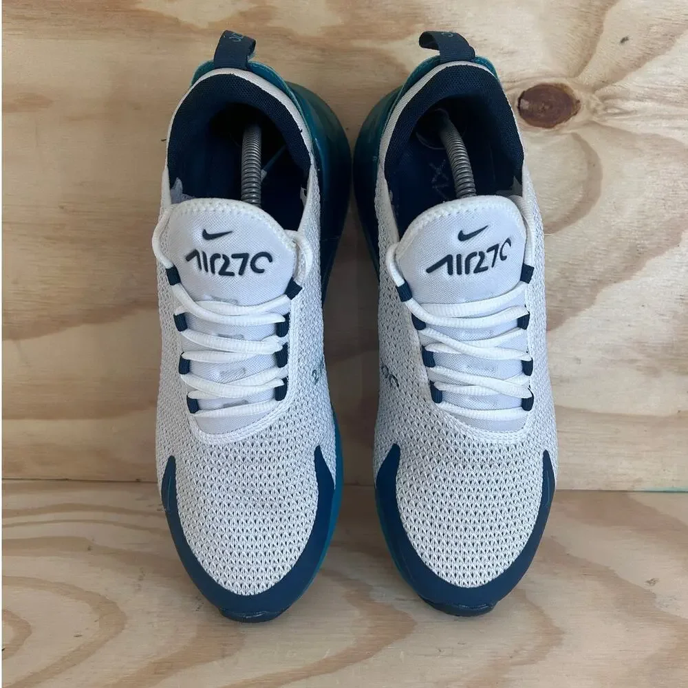 Nike - Air Max 270 SE - Athletic Shoes - White/Blue - Men's - 11 - AQ9164-102